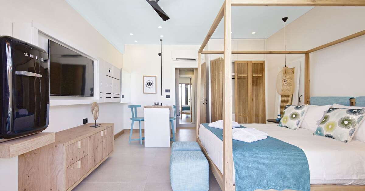 Hotelkamer in Domes Noruz Chania Autograph Collection Hotel Aghii Apostoloi, Griekenland foto 3