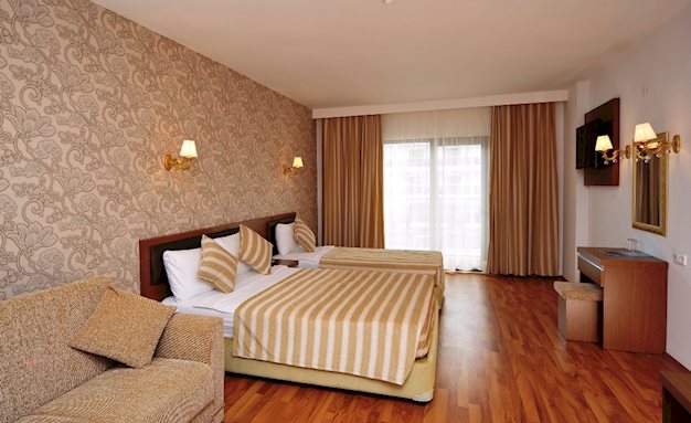 Hotelkamer in Eftalia Aqua Resort in Alanya, Turkije foto 5