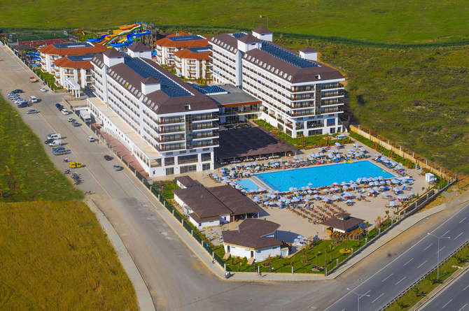 Zwembad van Eftalia Aqua Resort in Alanya, Turkije foto 4