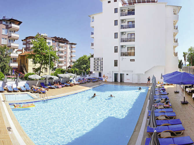 Zwembad van Eftalia Aytur Hotel in Alanya, Turkije foto 1