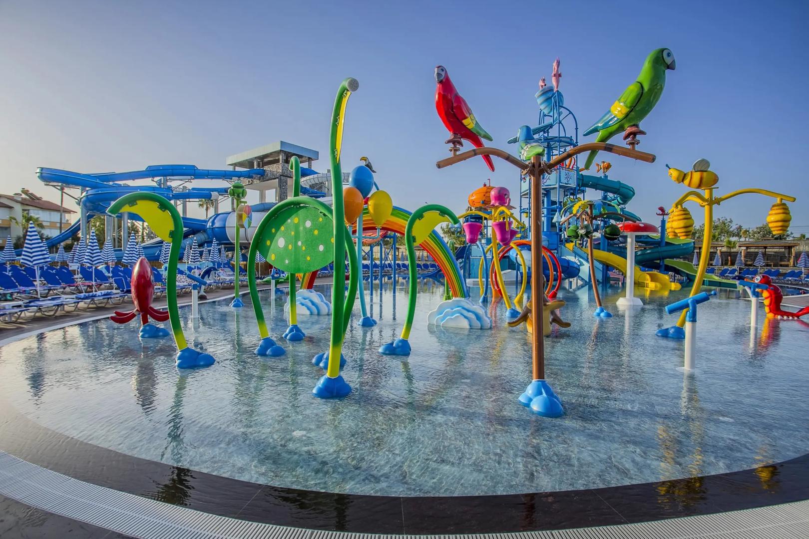 Zone voor gamen bij Eftalia Blue Hotel Alanya, Turkije foto 3