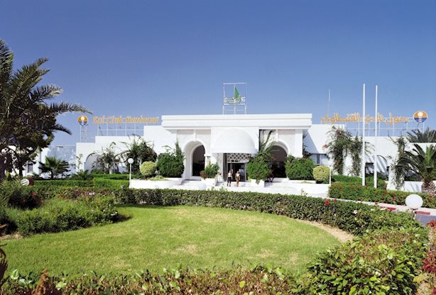 Grasveld bij het El Mouradi Club Hotel in Port el Kantaoui, Tunesië foto 3