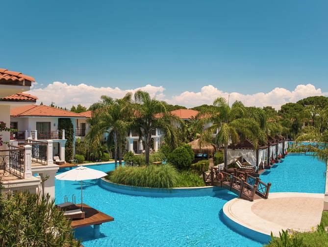 Zwembad van Ela Quality Resort Hotel in Belek, Turkije foto 1