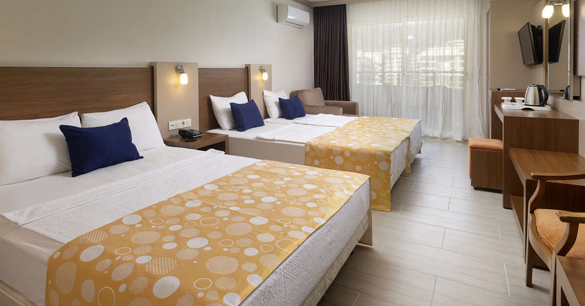 Hotelkamer in Prestige Alanya Hotel Kargiçak, Turkije  foto 3