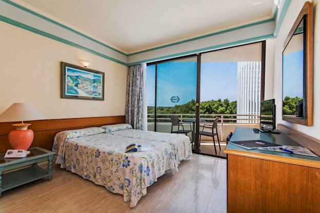 Hotelkamer in Exagon Park Hotel in Can Picafort, Spanje foto 3