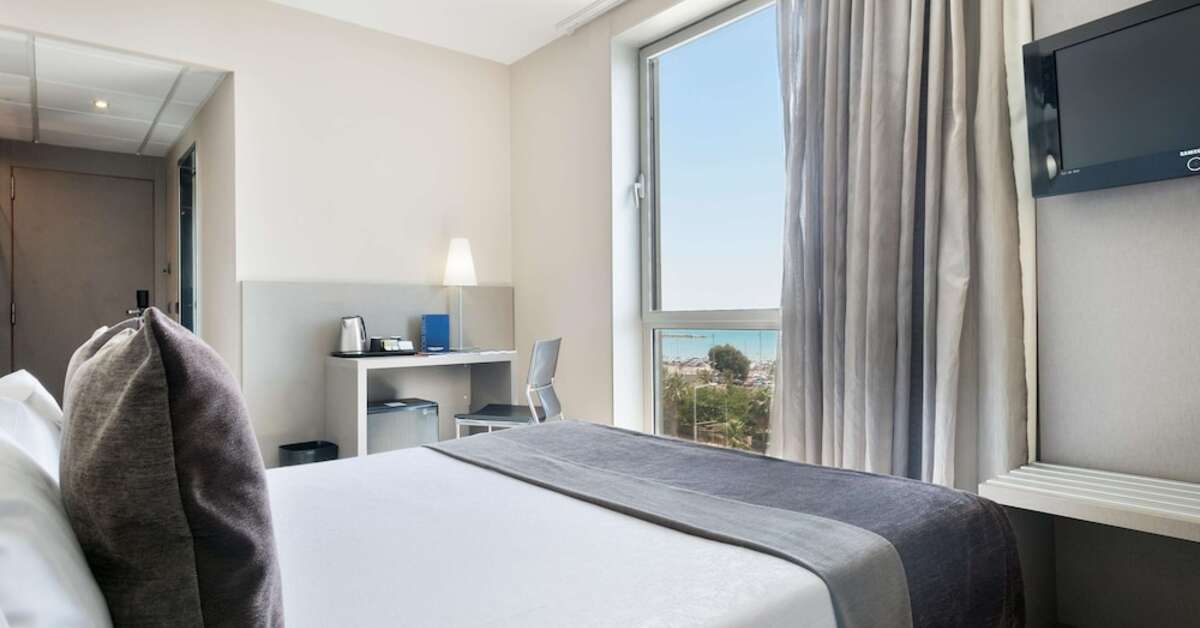 Hotelkamer in Front Maritim Hotel Barcelona, Spanje foto 3