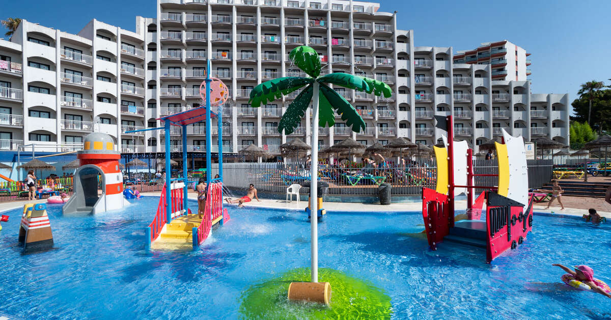 Zwembad van Gran Bali Hotel Benidorm, Spanje foto 2