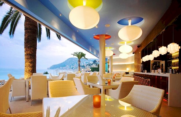 Restaurant in het Gran Hotel in Calpe, Spanje foto 3