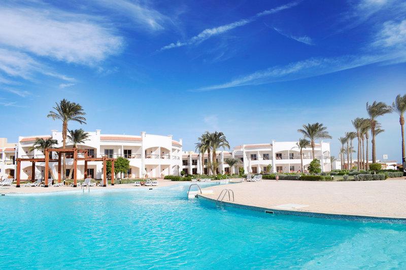 Zwembad van Grand Seas Hostmark Resort in Hurghada, Egypte foto 1