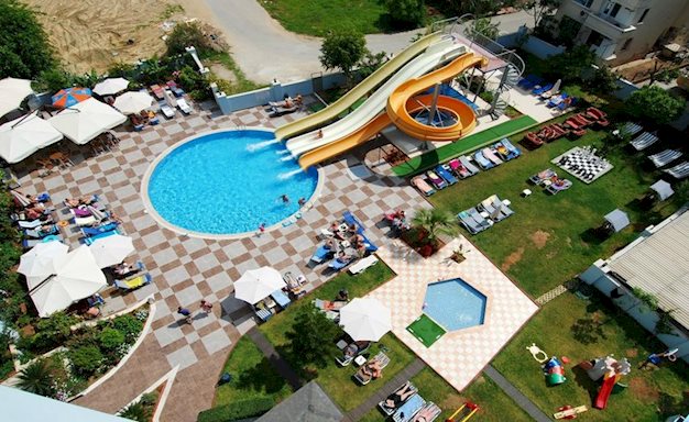 Zwembad van Grand Zaman Garden Hotel in Alanya, Turkije foto 2