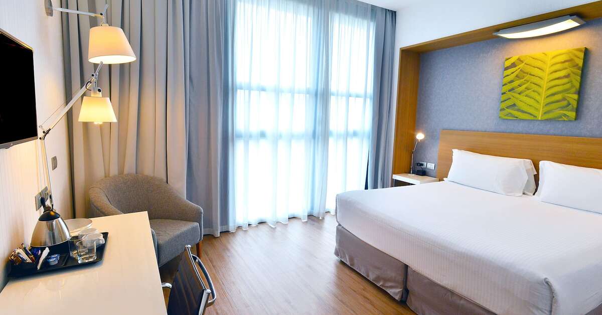 Hotelkamer in Hilton Garden Inn Milan North Hotel in Milaan, Italië foto 2