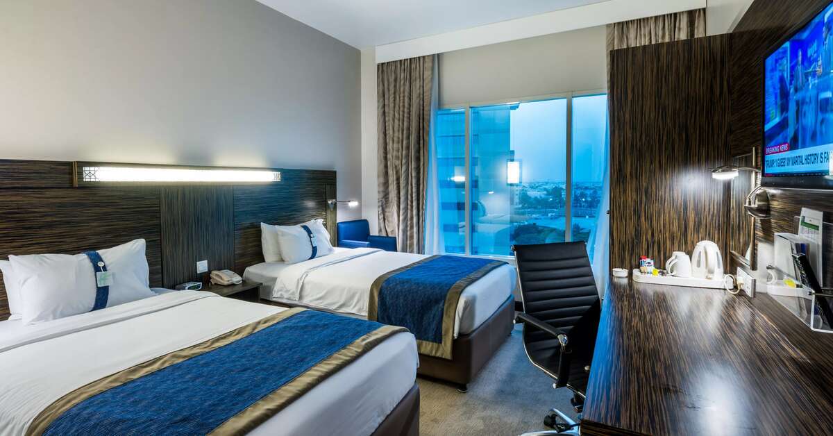 Hotelkamer in Holiday Inn Express Jumeirah Hotel Dubai, Verenigde Arabische Emiraten foto 1