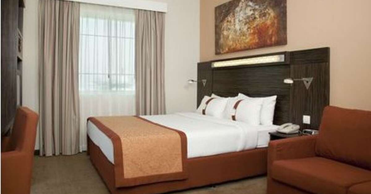 Hotelkamer in Holiday Inn Express Jumeirah Hotel Dubai, Verenigde Arabische Emiraten foto 2