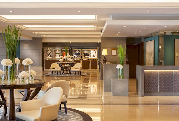 Lobby van het Acores Hotel in Lissabon, Portugal foto 3