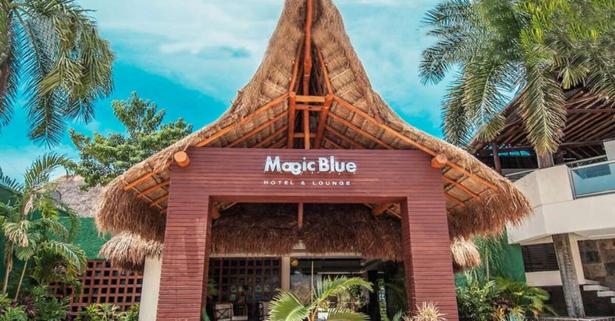 Ligging & omgeving van het Boutique Magic Blue Hotel in Playa del Carmen, Mexico foto 1