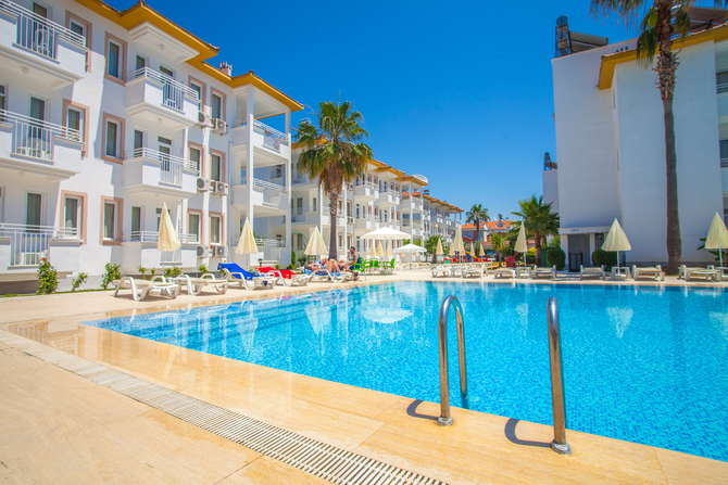 Zwembad van Dream of Side Hotel Side, Turkije foto 1