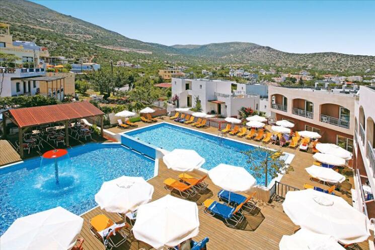  Zwembad van Katrin Hotel Stalis, Griekenland foto 2