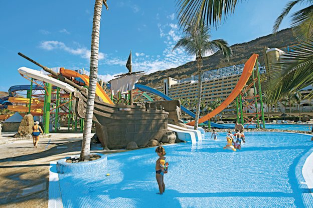 Zwembad van Paradise Lago Taurito Hotel in Playa De Taurito, Spanje foto 2