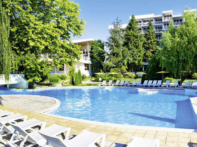 Zwembad van Sandy Beach Hotel Albena, Bulgarije foto 1