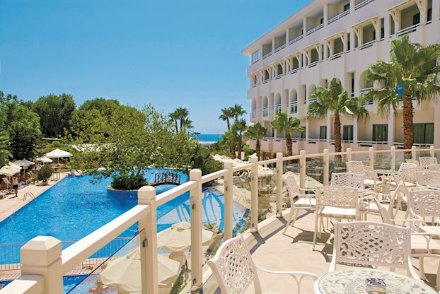 Zwembad van Hotel Side Star Beach in Side, Turkije photo 4