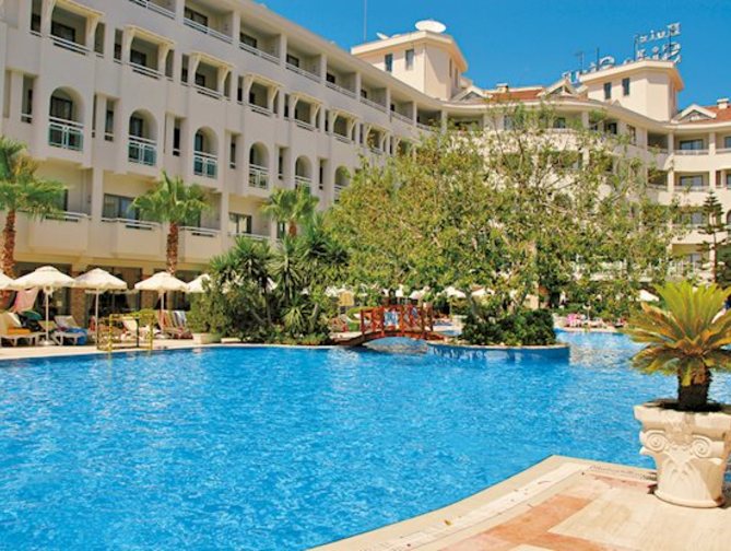 Zwembad van Hotel Side Star Beach in Side, Turkije photo 3