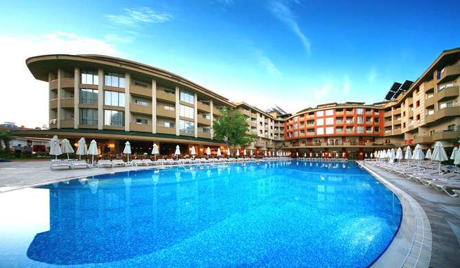 Zwembad van Star Park Hotel in Side, Turkije foto 1