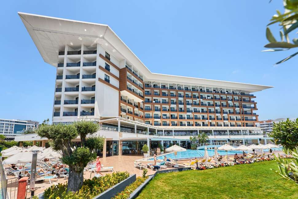 Ligging & omgeving van het Sirius Deluxe Hotel in Alanya, Turkije foto 1