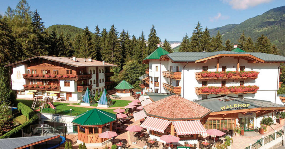 Ligging & omgeving van het  Waldhof Hotel in Oetz, Oostenrijk foto 1