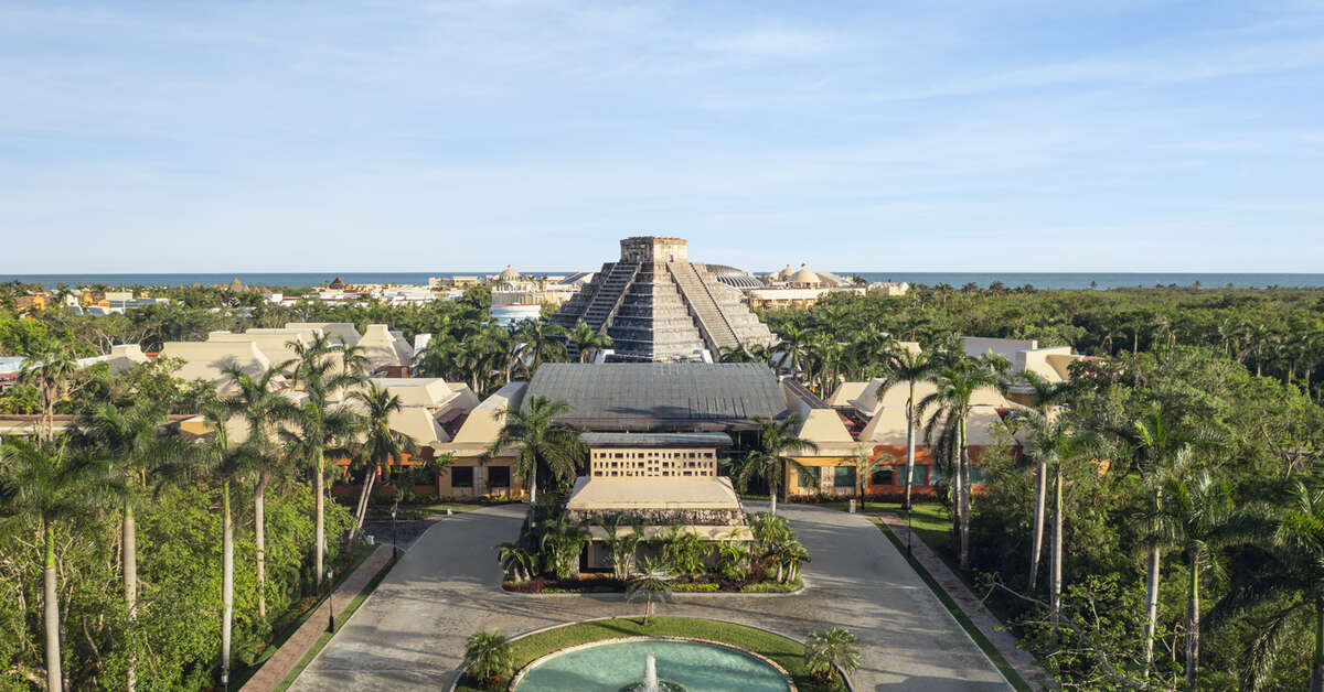 Buitenkant van Iberostar Selection Paraiso Maya Hotel Playa Paraiso, Mexico foto 1