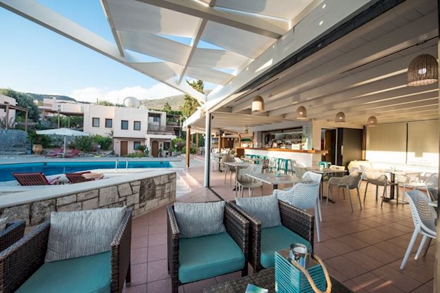 Restaurant in het Ida Village I & II Hotel in Chersonissos, Griekenland foto 2