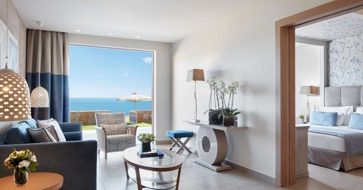 Hotelkamer in Ikos Olivia Hotel Gerakini, Griekenland foto 3