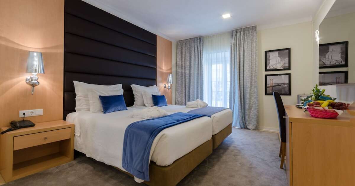 Hotelkamer in Inn Rossio Hotel Lissabon, Portugal foto 2