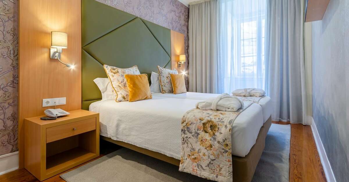 Hotelkamer in Inn Rossio Hotel Lissabon, Portugal foto 3