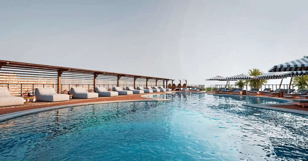 Zwembad van Jewels Sahara Boutique Resort Hurghada, Egypte foto 1