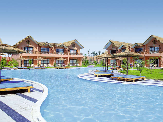 Jungle Aqua Park Hotel in Hurghada, Egypte foto 4