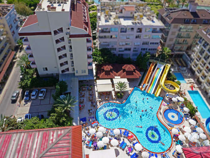 Zwembad van Kahya Hotel in Alanya, Turkije foto 1