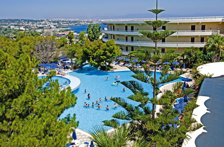 Buitenkant van Kalithea Mare Palace Hotel Kalithea, Griekenland foto 2