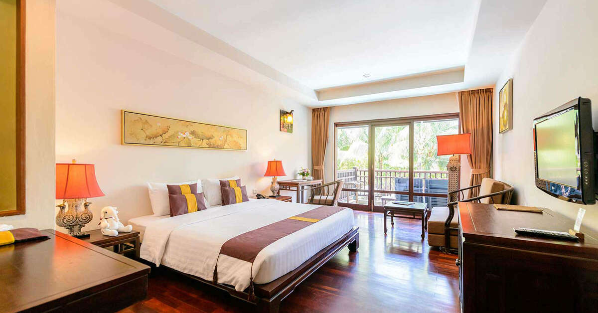 Hotelkamer in Bhandari Resort in Khao Lak, Thailand foto 3