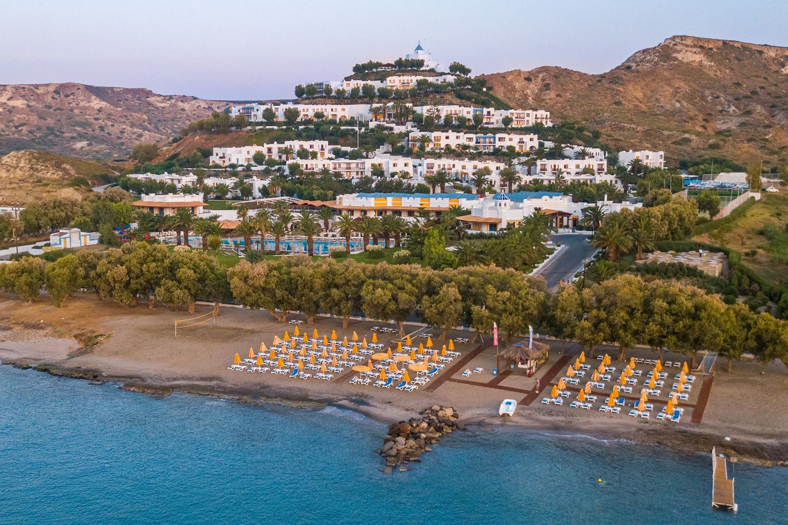 Zwembad van Lagas Aegean Village Hotel in Kardamena, Griekenland foto 3