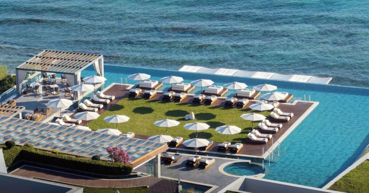 Buitenkant van Lesante Blu Hotel Tragákion, Griekenland foto 1
