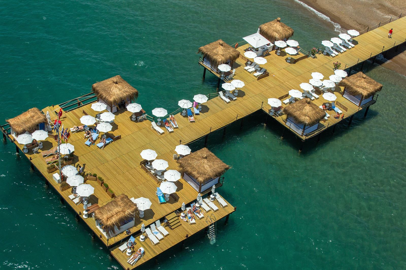 Zwembadzijdebij Liberty Lara Hotel Lara, Turkije foto 3