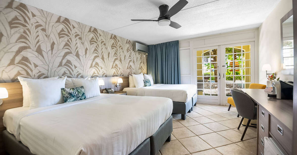 Hotelkamer in Lions Dive & Beach Resort Mambo Beach, Nederlandse Antillen foto 3