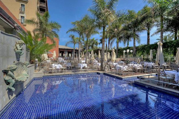 Zwembad van Lopesan Costa Meloneras Hotel in Meloneras, Spanje foto 4