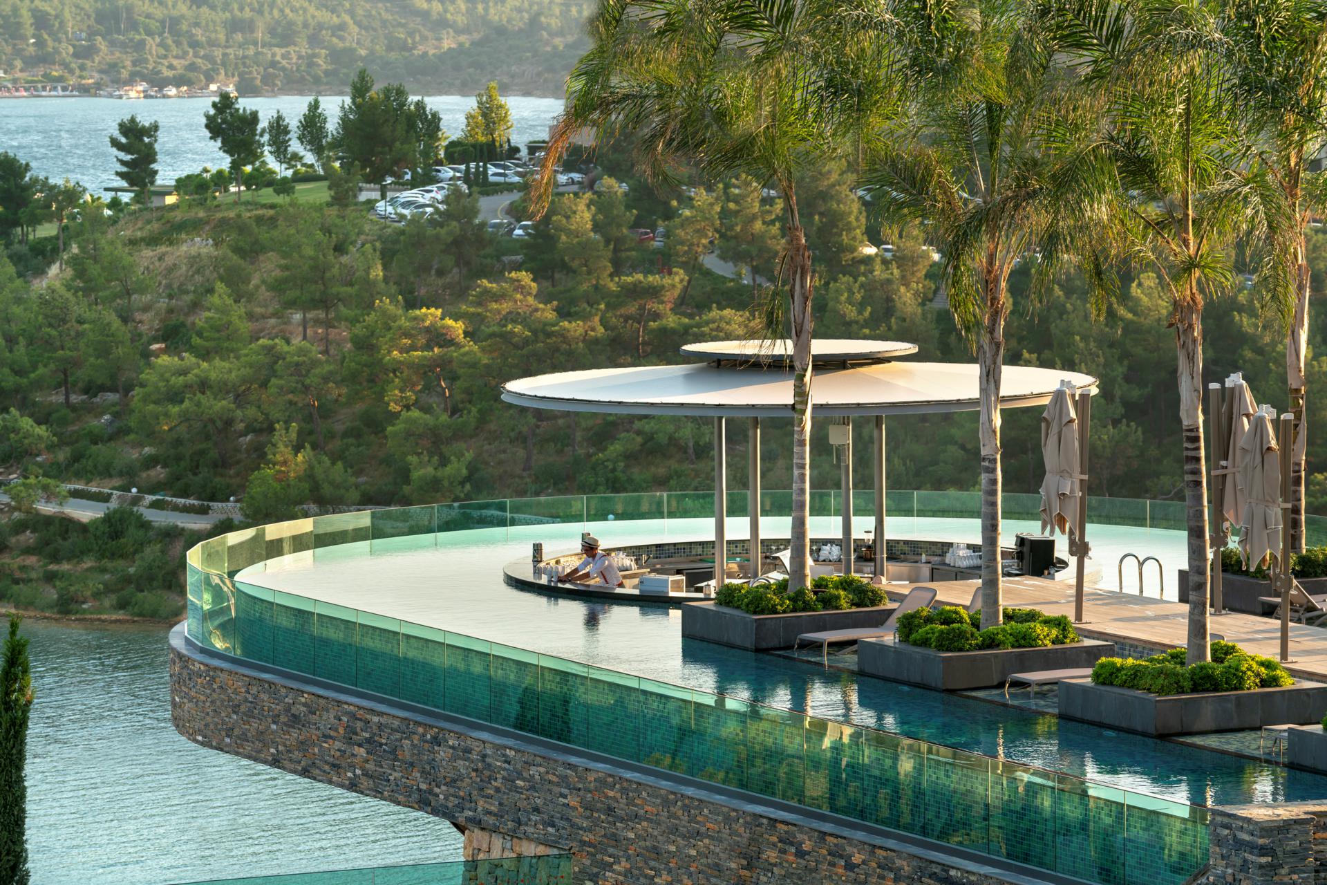 Buitenkant van Lujo Hotel in Guvercinlik, Turkije foto 1