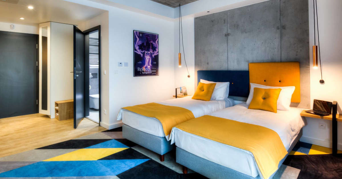 Hotelkamer in Lwowska 1 Apart Hotel Krakau, Polen foto 2