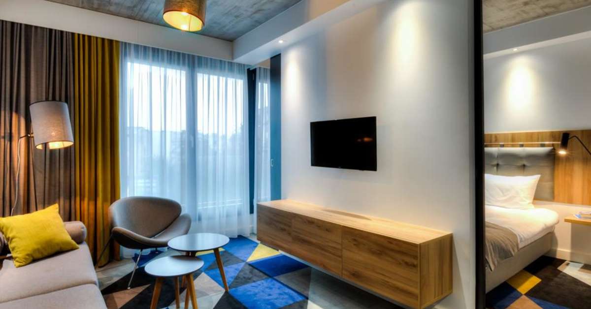 Hotelkamer in Lwowska 1 Apart Hotel Krakau, Polen foto 3