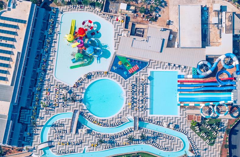 Buitenkant van Lyttos Beach Hotel Analipsi, Griekenland foto 2