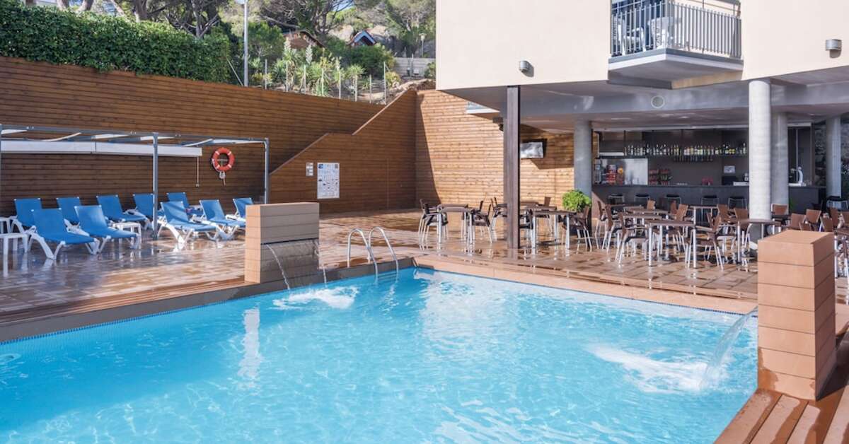Zwembad van Mar Hotel S'Agaro, Spanje foto 2