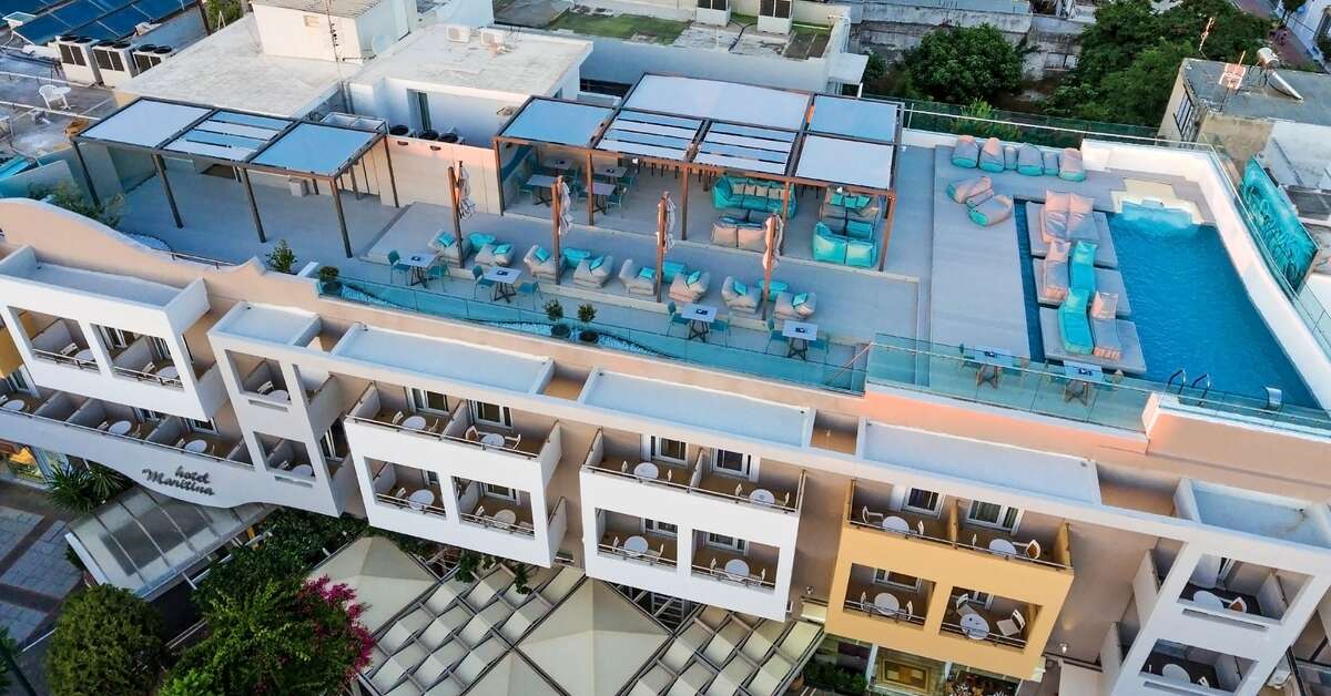 Buitenkant van Maritina Hotel Kos-Stad, Griekenland foto 1