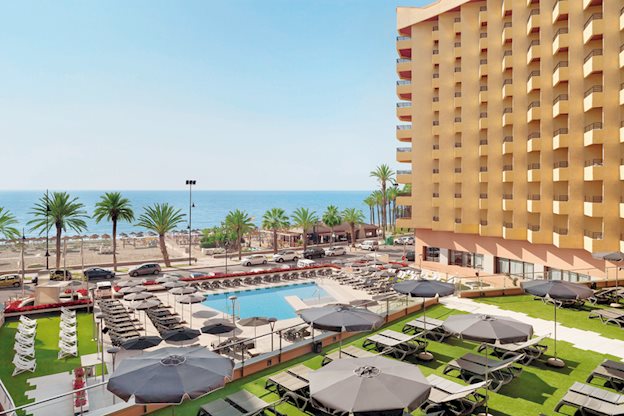 Zwembad van Melia Costa del Sol Hotel Torremolinos, Spanje foto 1